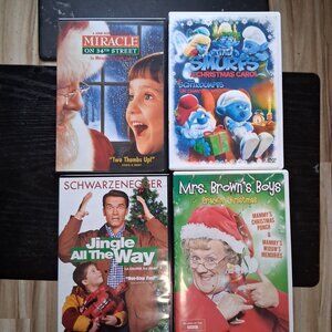 4 Christmas DVDs Kids Family Adult Comedy Bundle – Unique xmas pack for all